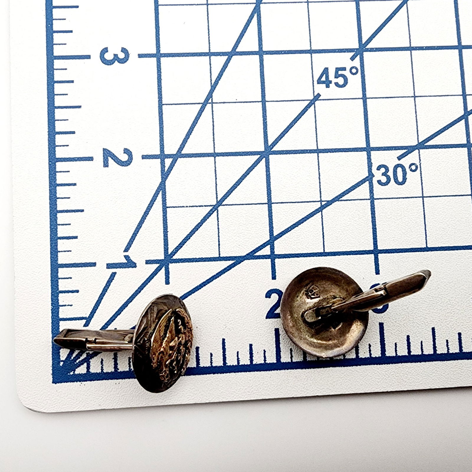 Mexico Eagle 40 Sterling Eagle Cufflinks - 4