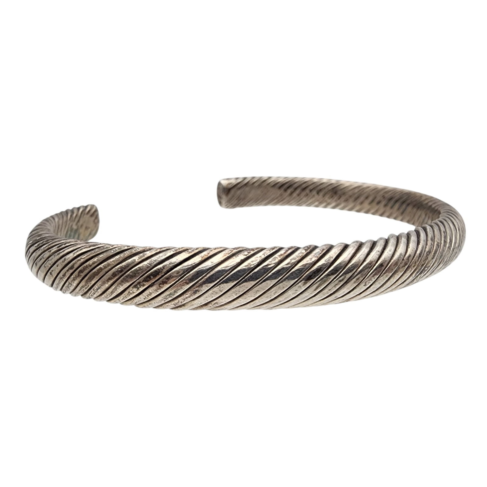 Mexico Sterling Silver Cuff Bracelet - 3