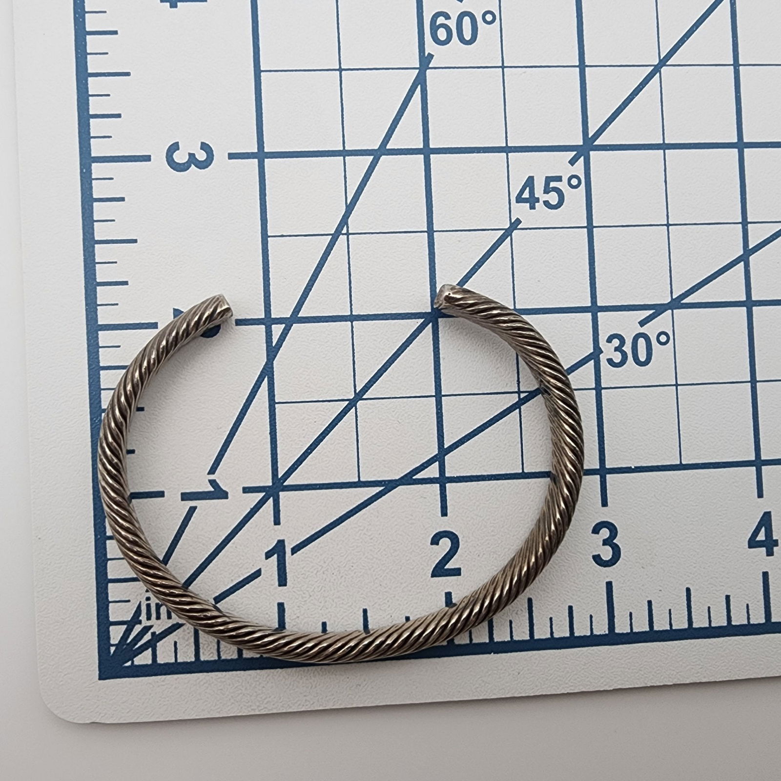 Mexico Sterling Silver Cuff Bracelet - 6