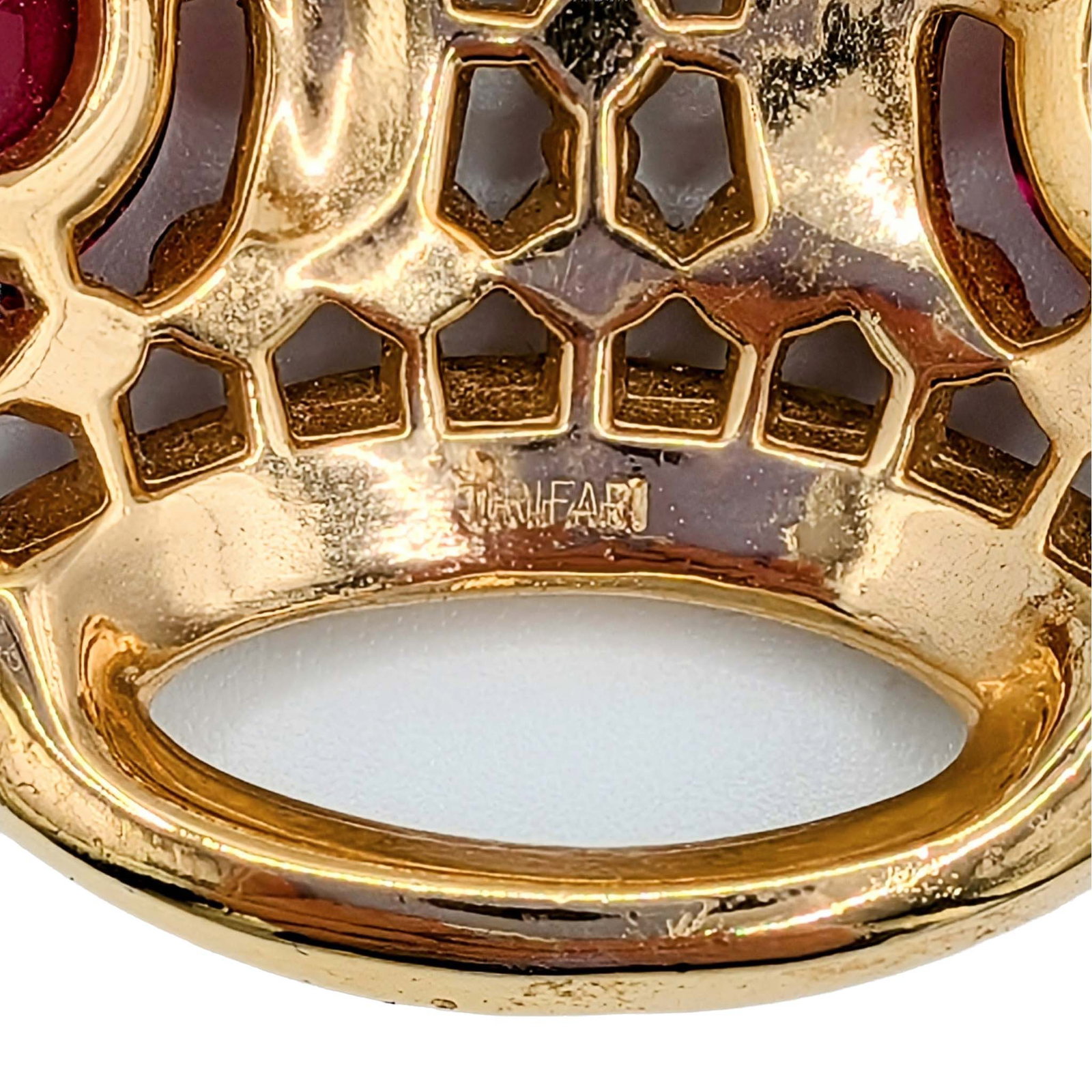 Trifari Alfred Phillipe Crown Trifari Rhinestone Early King's Crown Brooch - 3