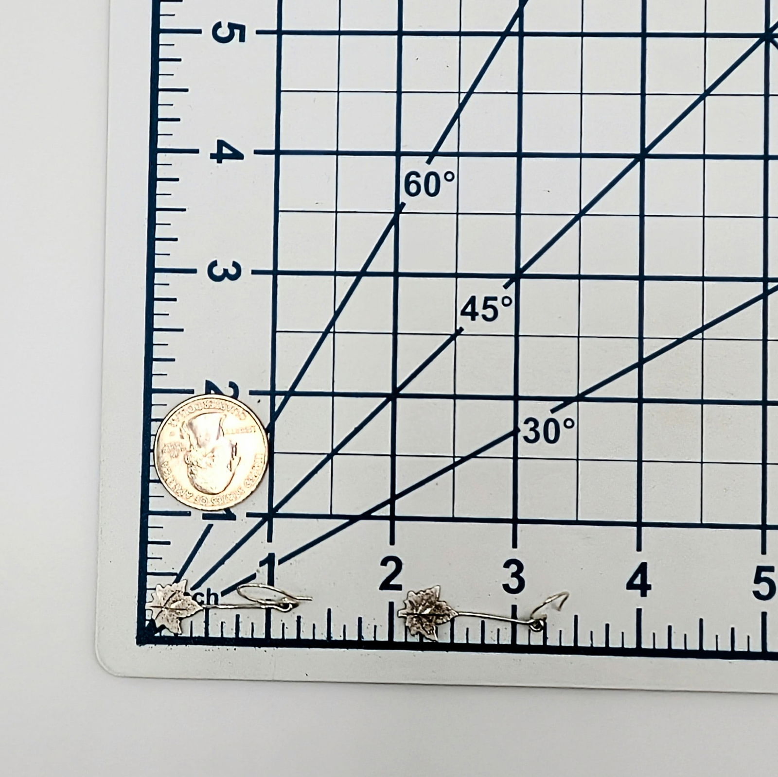 Enco Sterling Silver Maple Leaf Dangle Earrings - 5