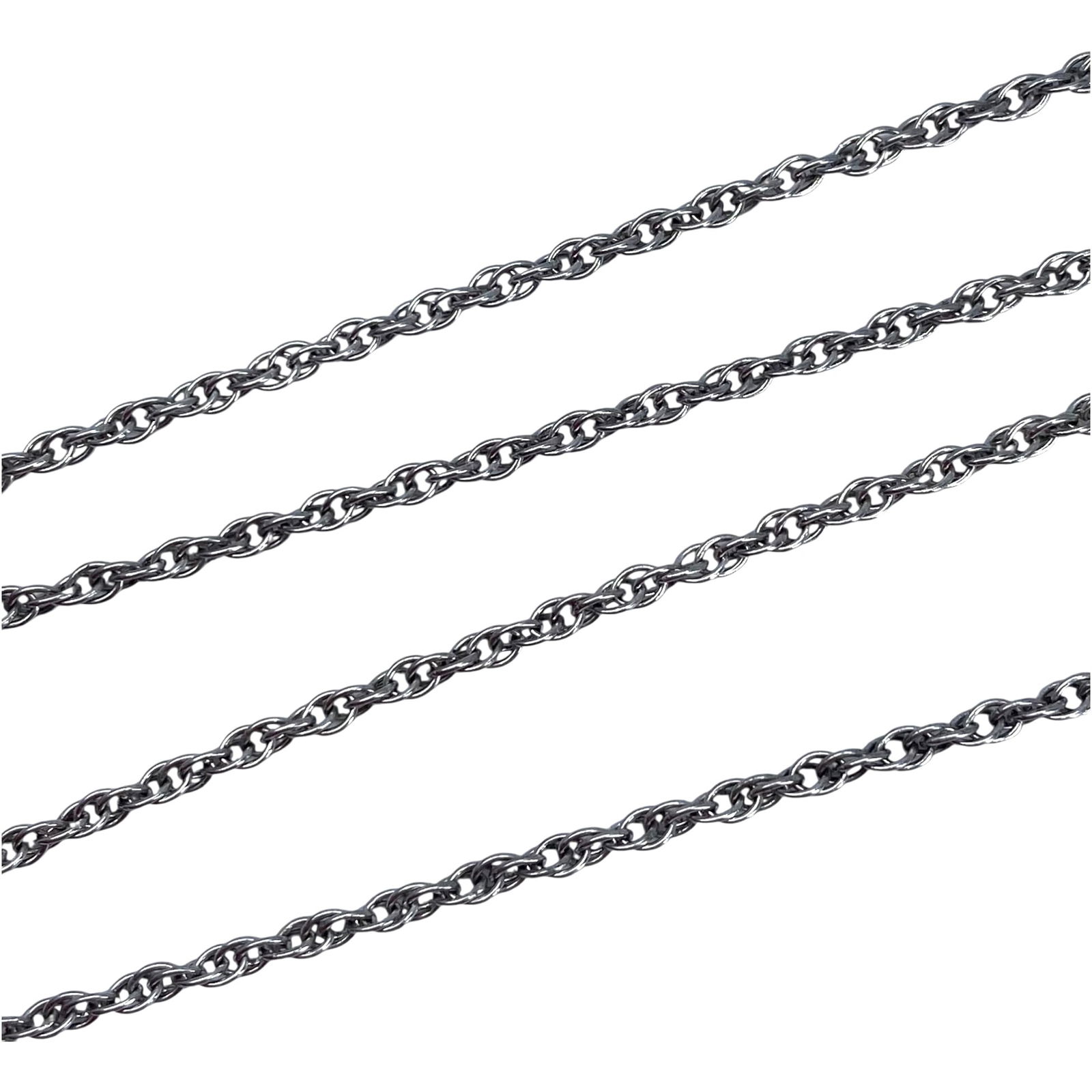 Avery Sterling Rope Chain 22in 6g: Avery Sterling Rope Chain 22in 6g, Engraved Avery Sterling
