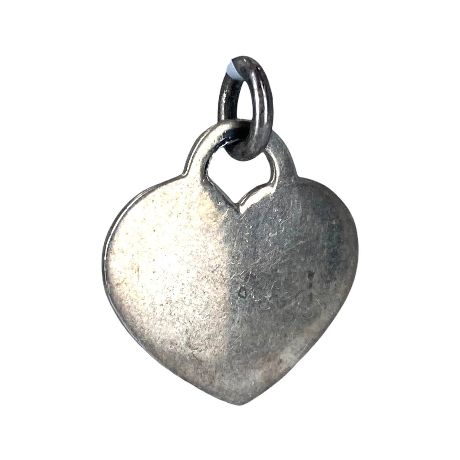 Sterling Simple Heart Pendant 3g (1 of 3)
