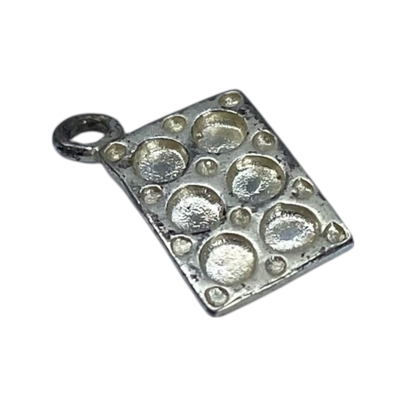 Sterling Cupcake Tin Charm 0.5g: Sterling Cupcake Tin Charm 0.5g
