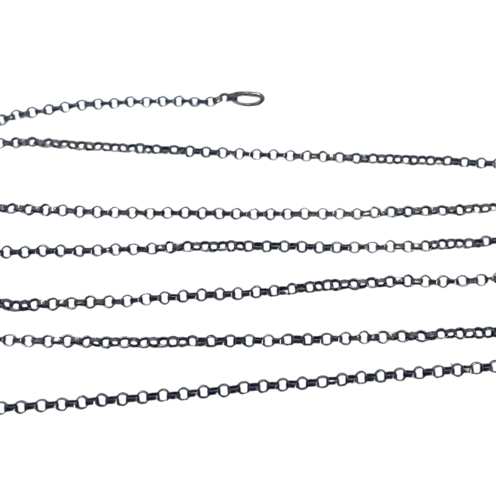 Signed Sterling Cable Chain 18in 1.32g: Signed Sterling Cable Chain 18in 1.32g Engraved 925 N/C