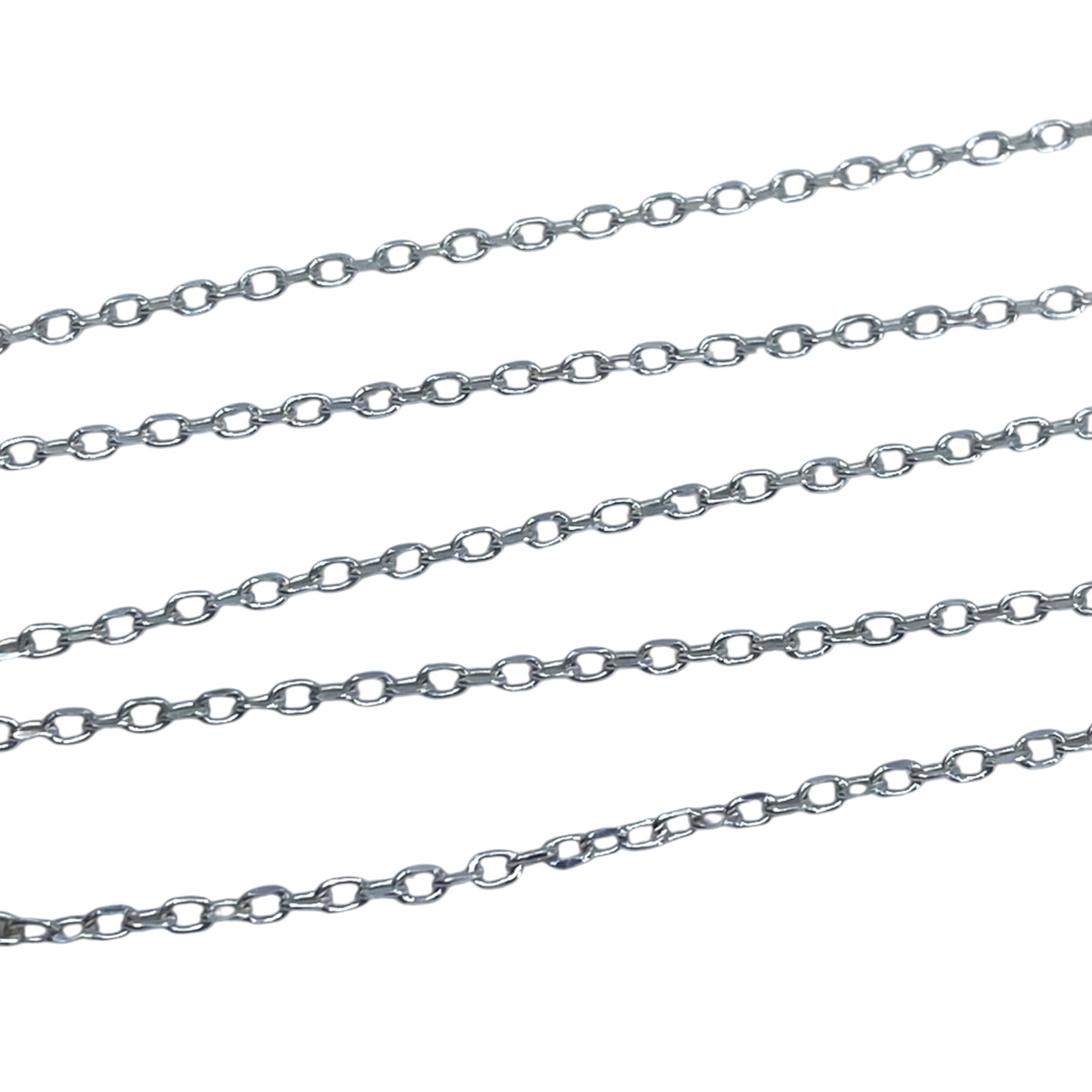 Sterling Cable Chain 18in 2g: Sterling Cable Chain 18in 2g Engraved 925 Italy, sold as is - Broken chain but fixable