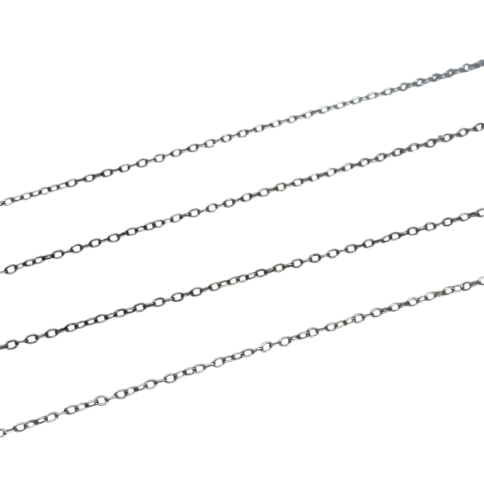 Sterling Cable Chain 19in 1.02g: Sterling Cable Chain 19in 1.02g Engraved 925
