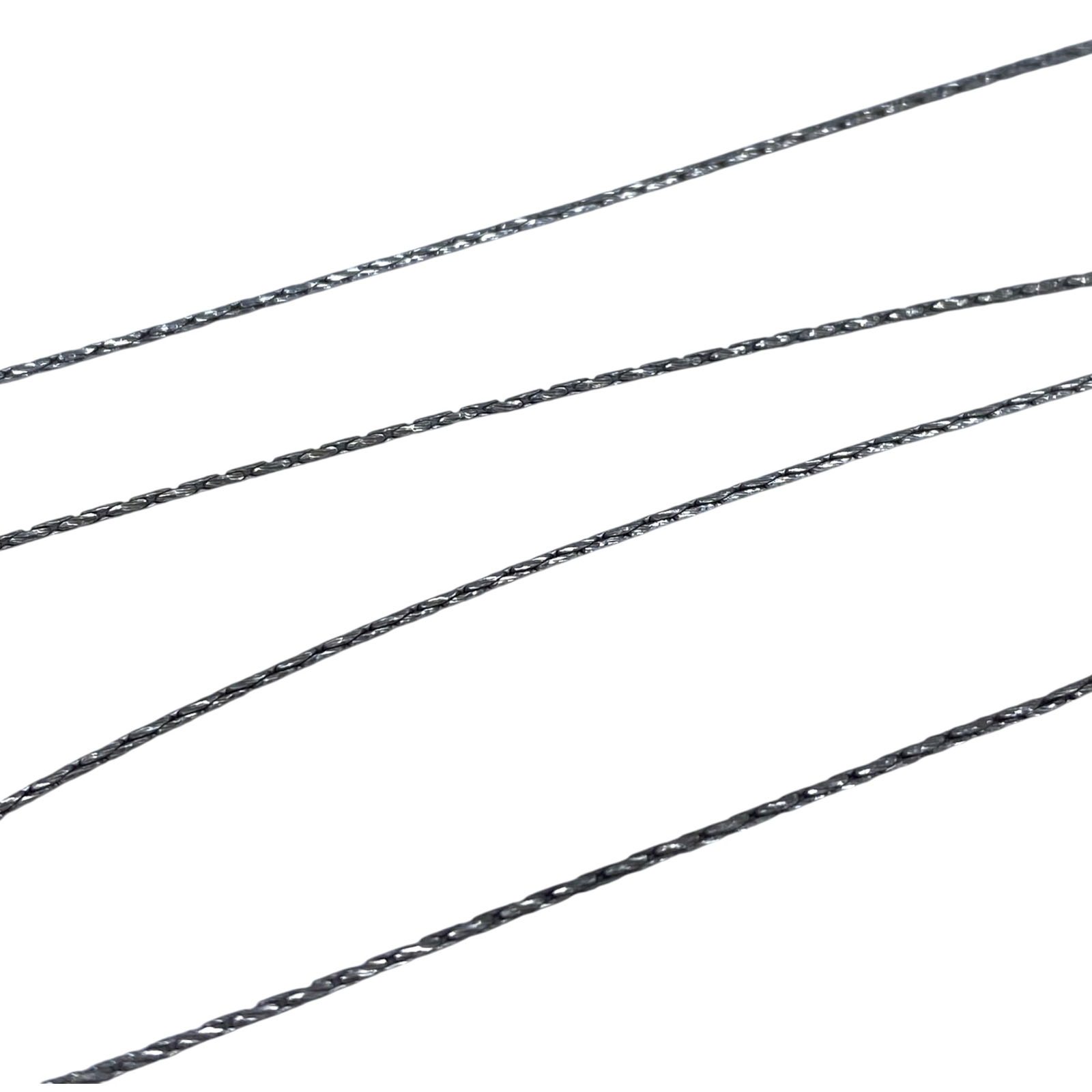 Diamond Cut Rectangle Box Chain 16in 2g: Diamond Cut Rectangle Box Chain 16in 2g Engraved Italy 925