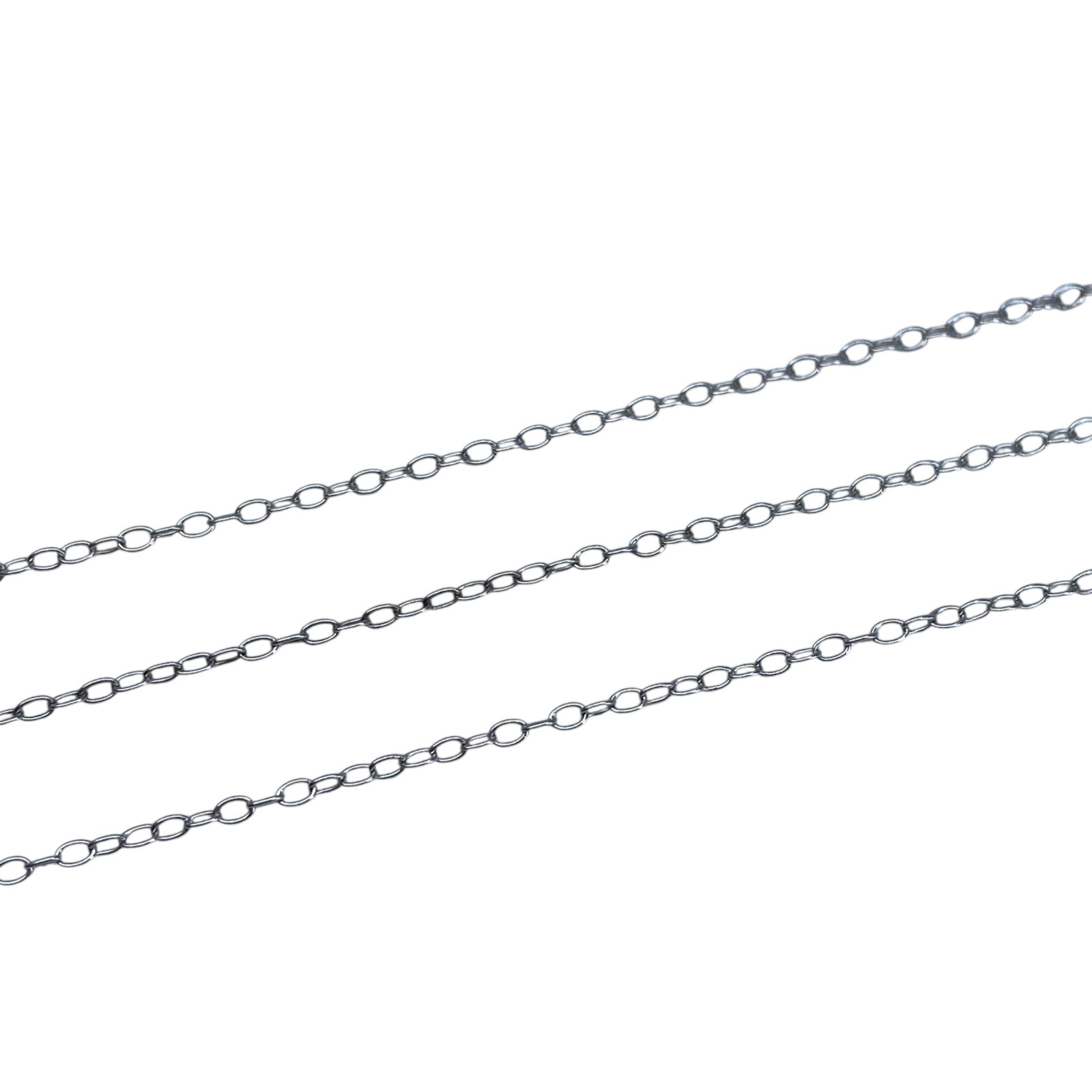 Sterling Cable Chain 18in 1g: Sterling Cable Chain 18in 1g Engraved 925
