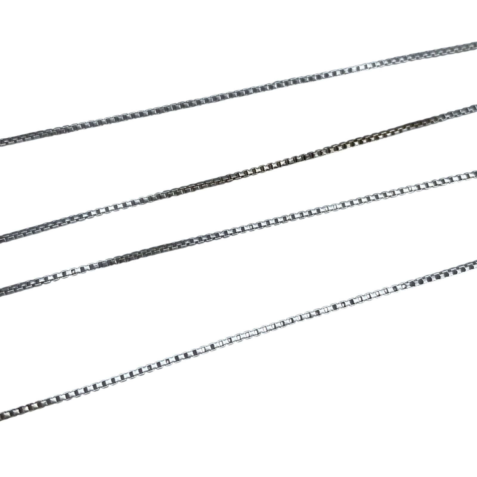 Sterling Box Chain 18in 2g: Sterling Box Chain 18in 2g Engraved 925 Italy