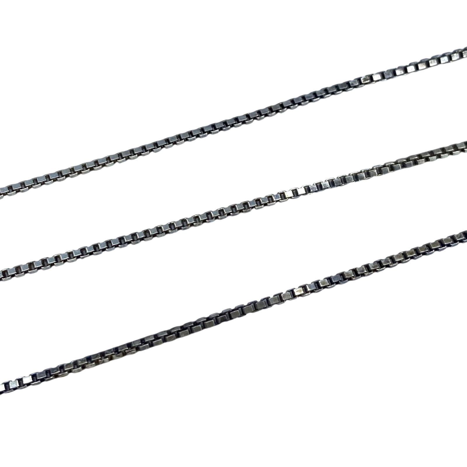 Sterling Box Chain 18in 4g: Sterling Box Chain 18in 4g Engraved 925 Italy