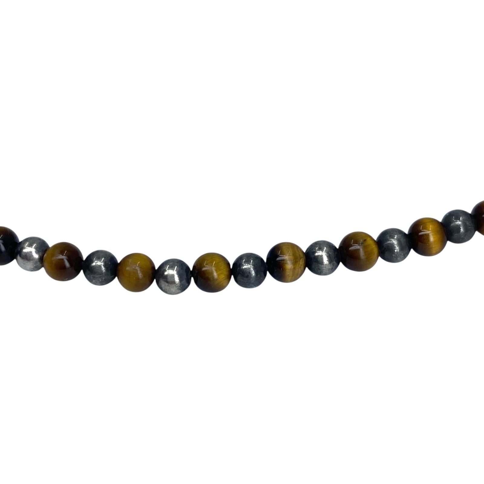 Sterling Tigers Eye Bracelet 8in 5.4g: Sterling Tigers Eye Bracelet 8in 5.4g Engraved 925