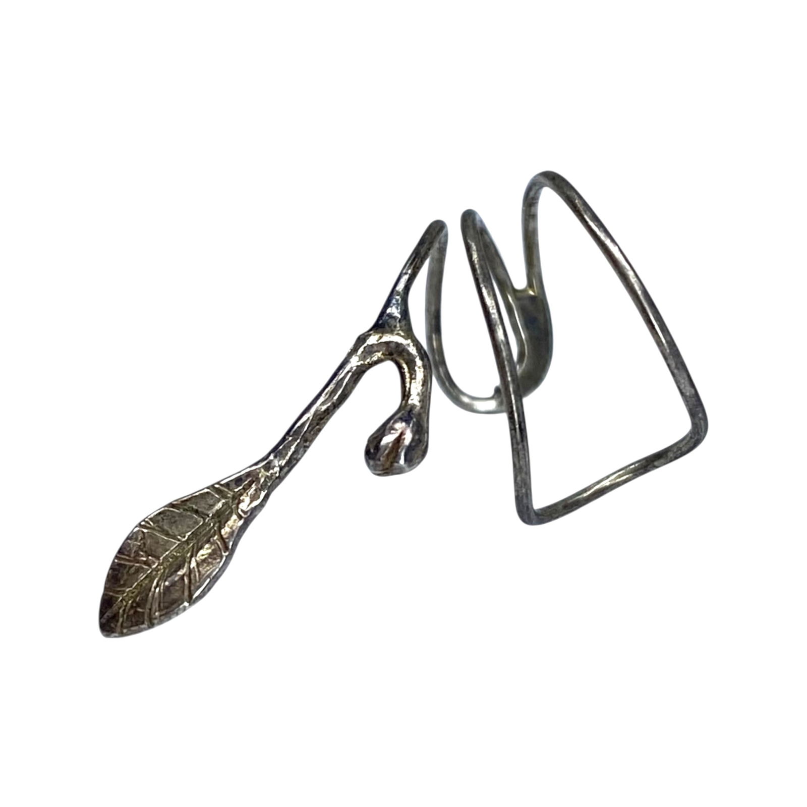 Sterling Vine Ear Cuff 1g: Sterling Vine Ear Cuff 1g