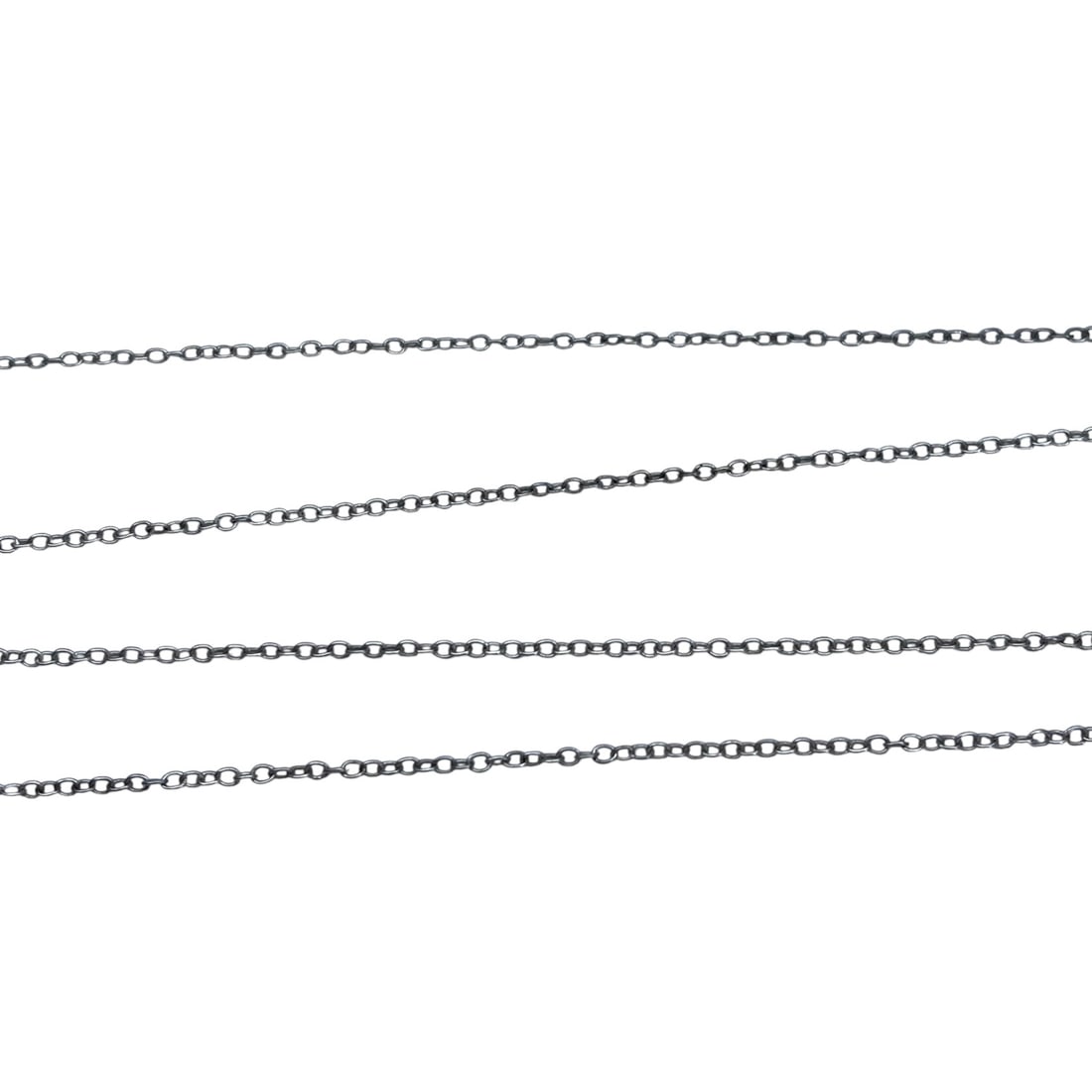 Sterling Cable Chain 18in 0.6g: Sterling Cable Chain 18in 0.6g Engraved D925