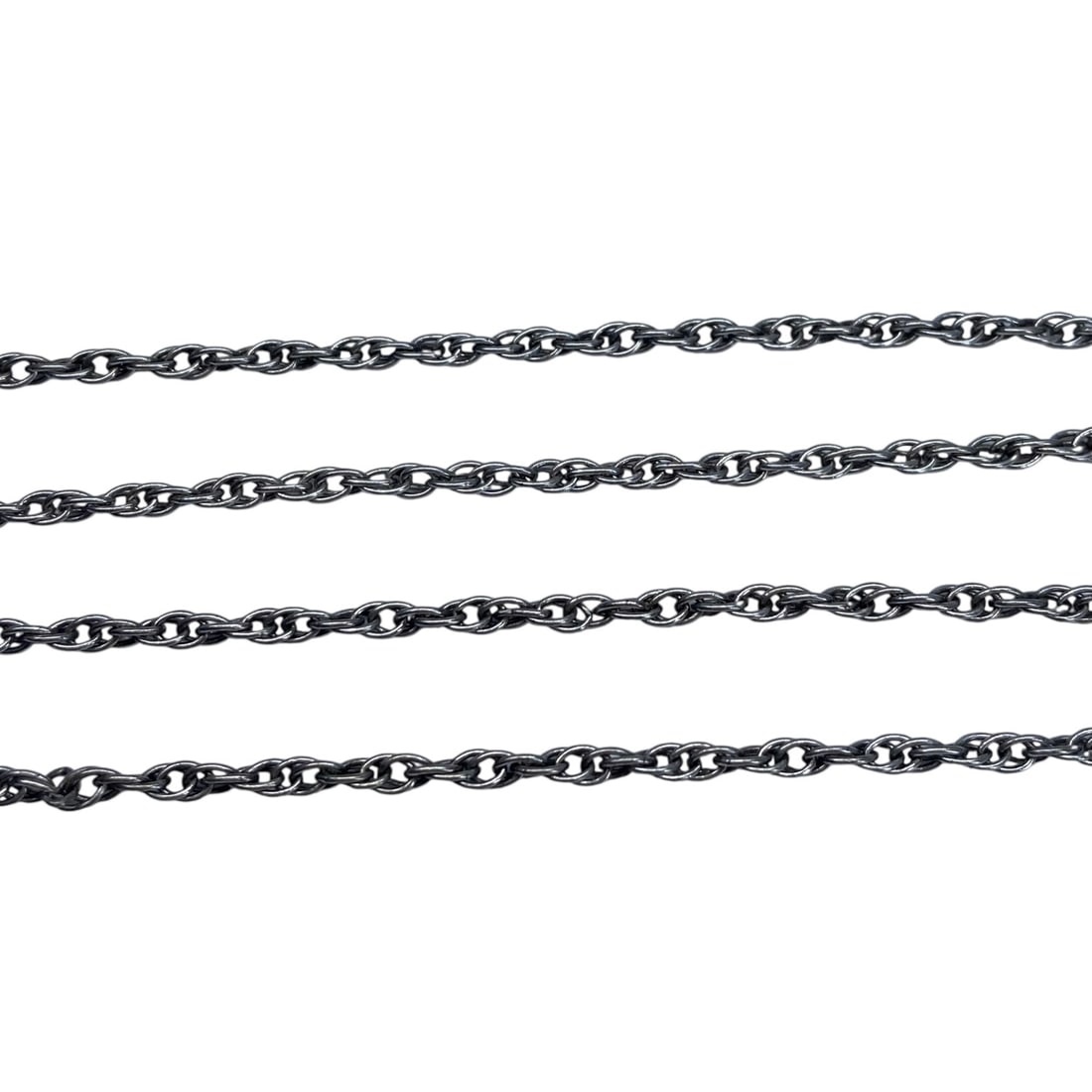 Avery Sterling Rope Chain 22.5in 6g: Avery Sterling Rope Chain 22.5in 6g Engraved Avery Sterling, sold as is- broken link