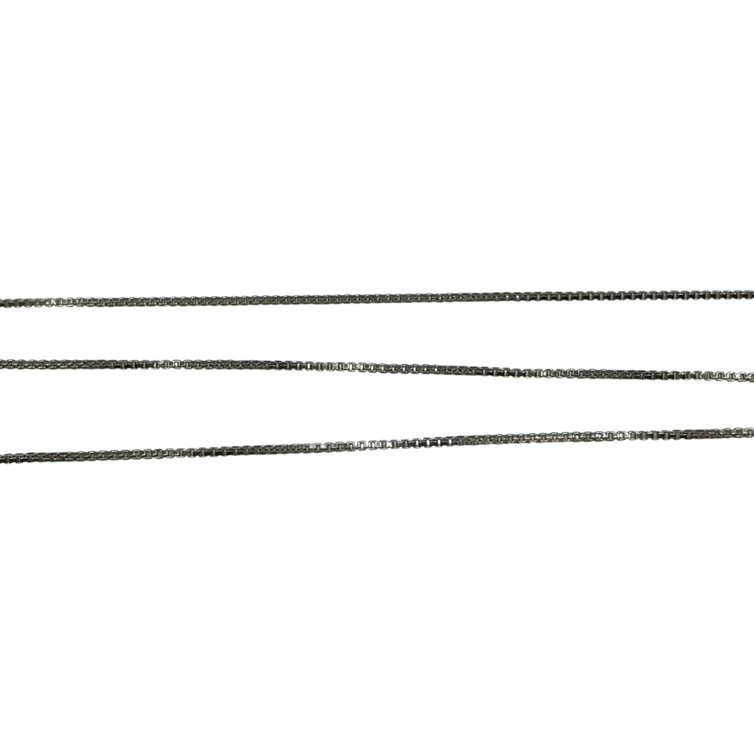 Signed Sterling Box Chain 18in 2.04g: Signed Sterling Box Chain 18in 2.04g Engraved BSI 925 Italy