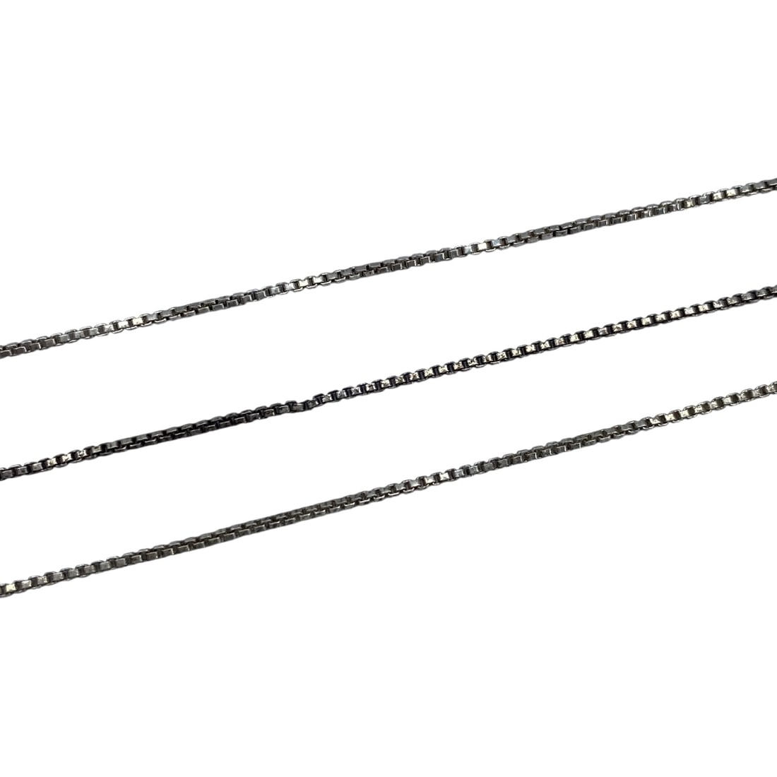 Sterling Box Chain 20in 3g: Sterling Box Chain 20in 3g Engraved BSI 925 Italy