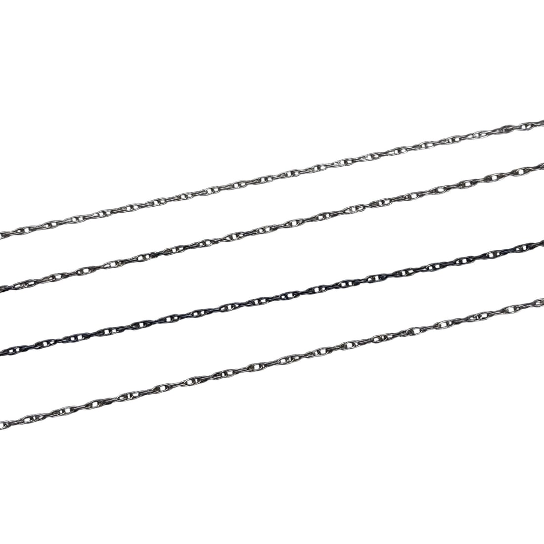 Sterling Rope Chain 25in 1.44g: Sterling Rope Chain 25in 1.44g Engraved 925