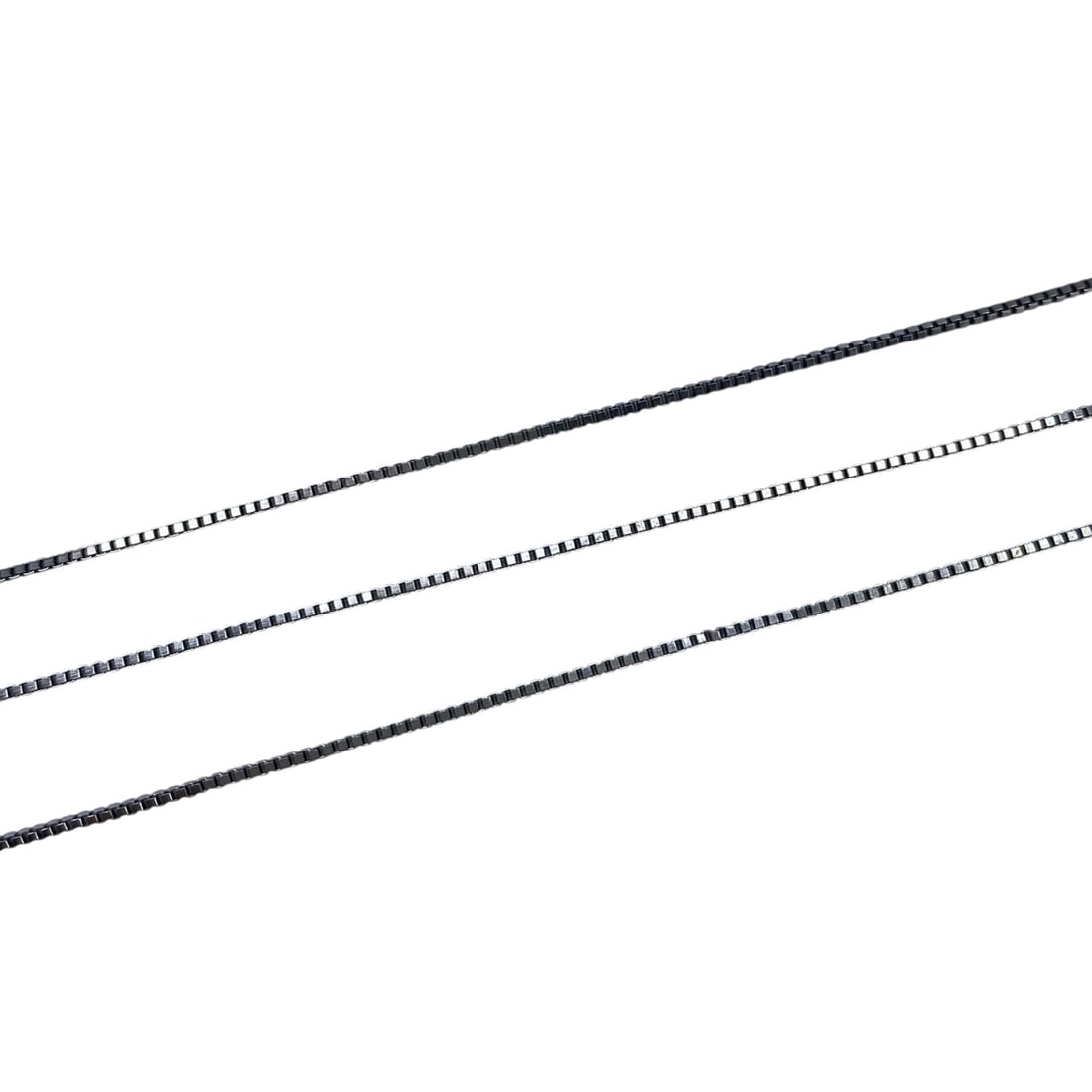 Sterling Box Chain 20in 2.14g: Sterling Box Chain 20in 2.14g Engraved 925