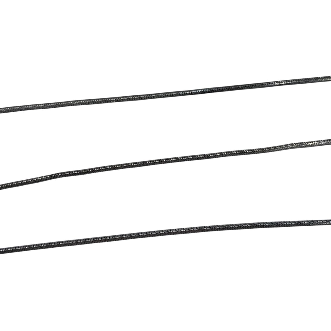 Signed Sterling Octagon Snake Chain 16in 4.23g: Signed Sterling Octagon Snake Chain 16in 4.23g Engraved T in a circle, 925 Italy