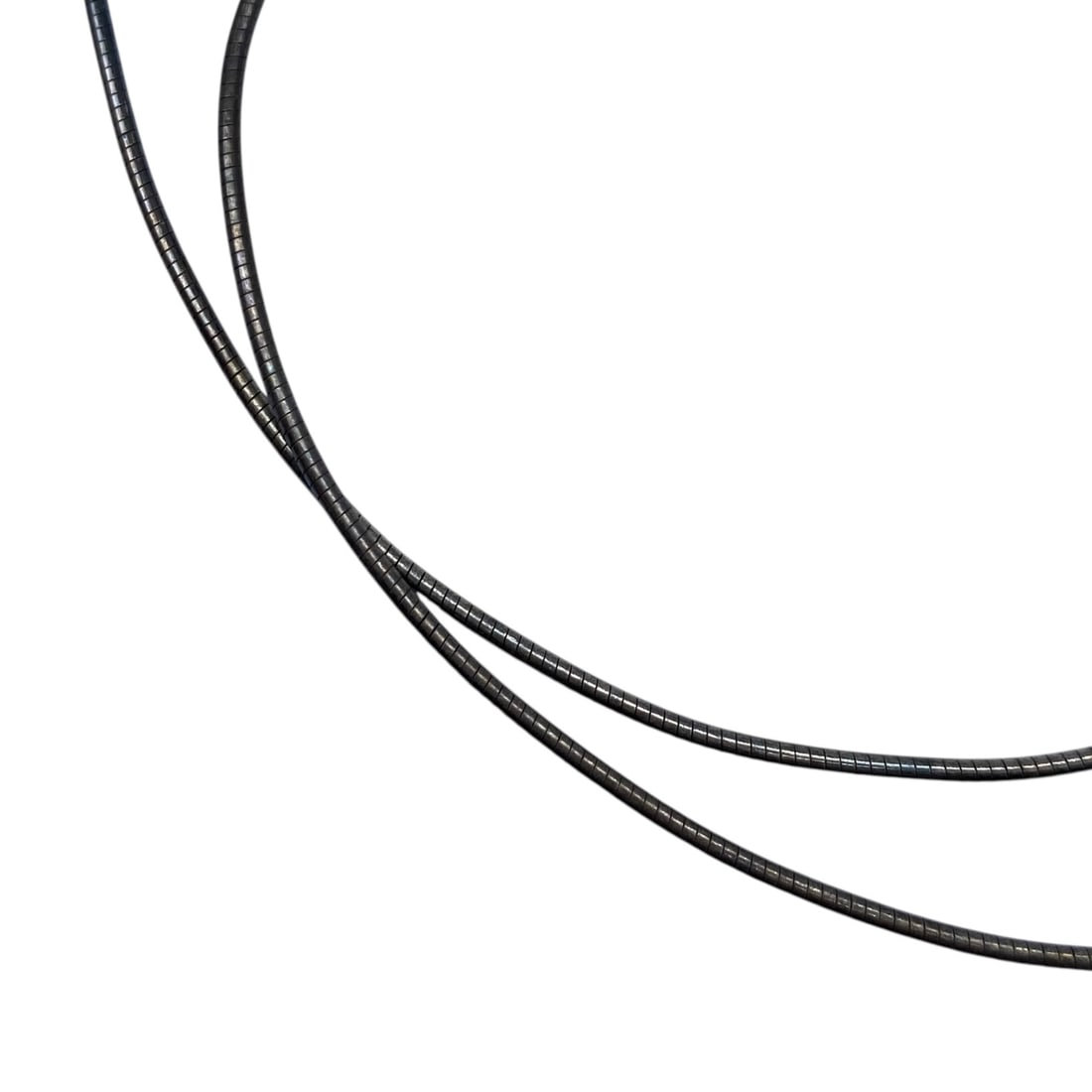 Sterling Omega Chain 18.25in 5.3g: Sterling Omega Chain 18.25in 5.3g Engraved 925 Italy