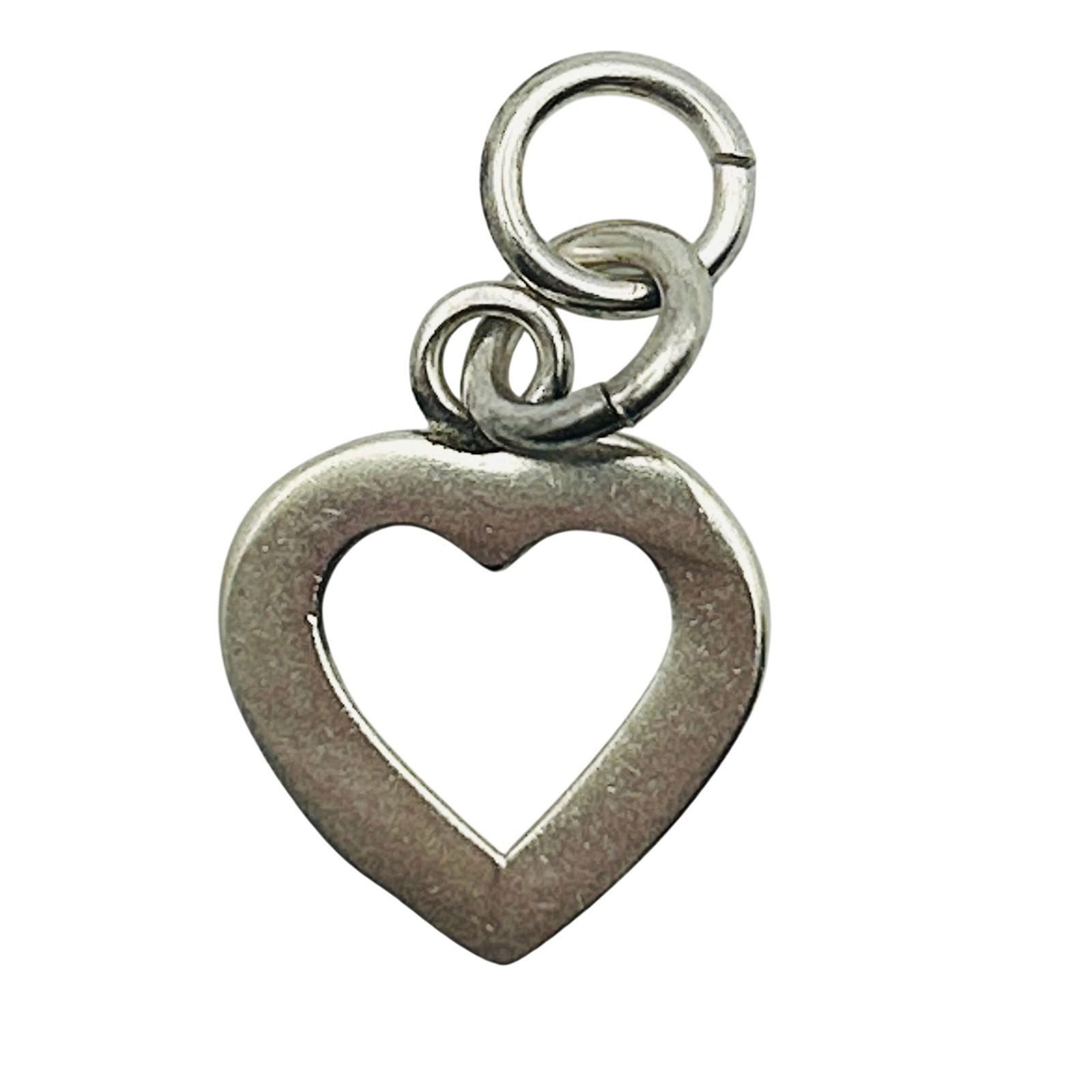 Mexico Sterling Heart Charm: mexico Sterling heart charm. 1.30g
