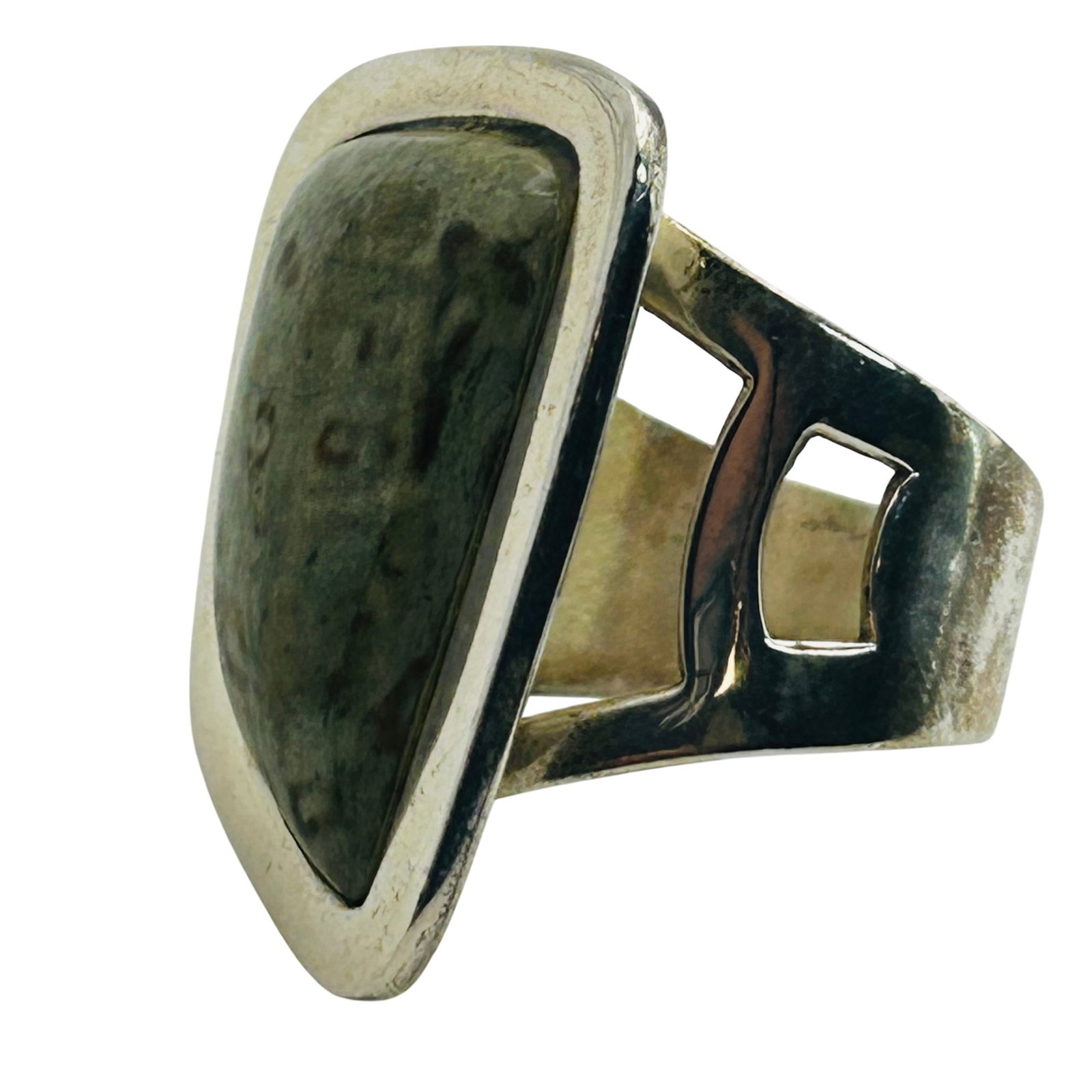 Jay King Desert Rose Sterling Jasper Ring Size 7: Jay king desert rose sterling jasper ring size 7. 10.20g