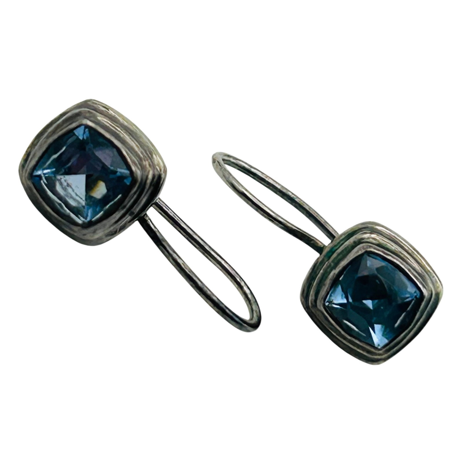 Sarda Sterling Spinel Earrings: Sarda Sterling spinel earrings. 4.60g