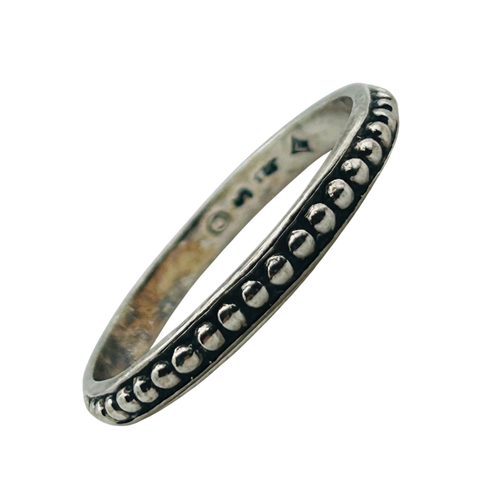 Silpada Sterling Studded Band Size 9: Silpada Sterling studded band size 9. 2.00g