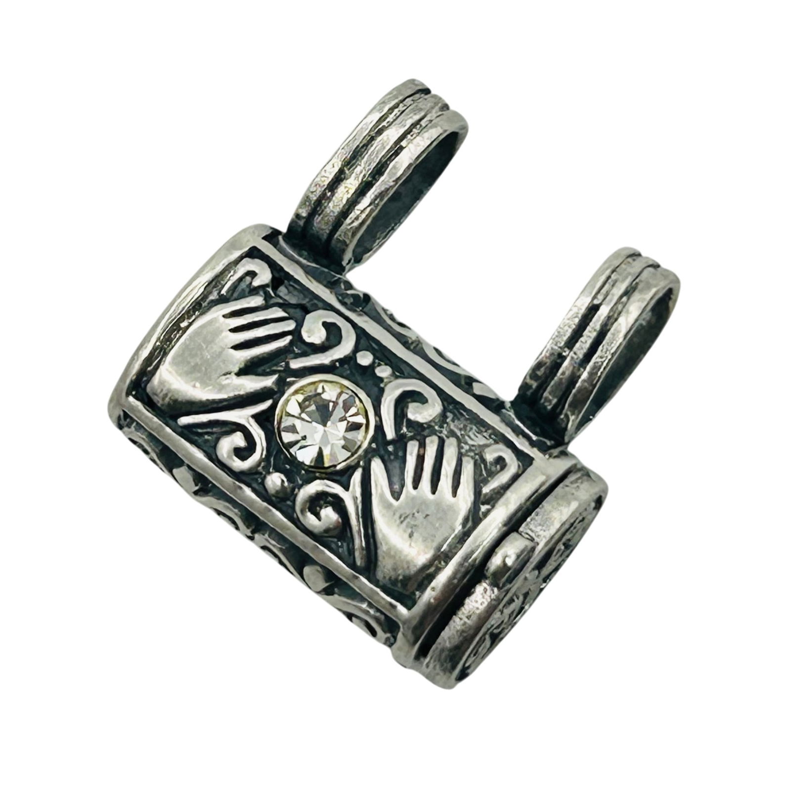 IBB Sterling Prayer Box: IBB Sterling prayer box. 3.80g