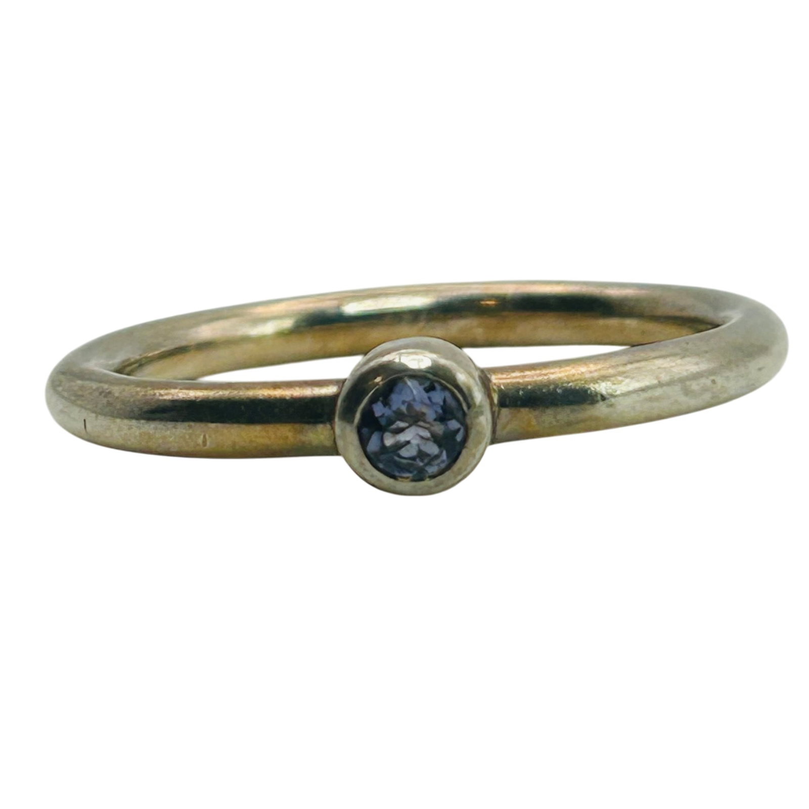 J-J Sterling Iolite Ring Size 12. (1 of 6)