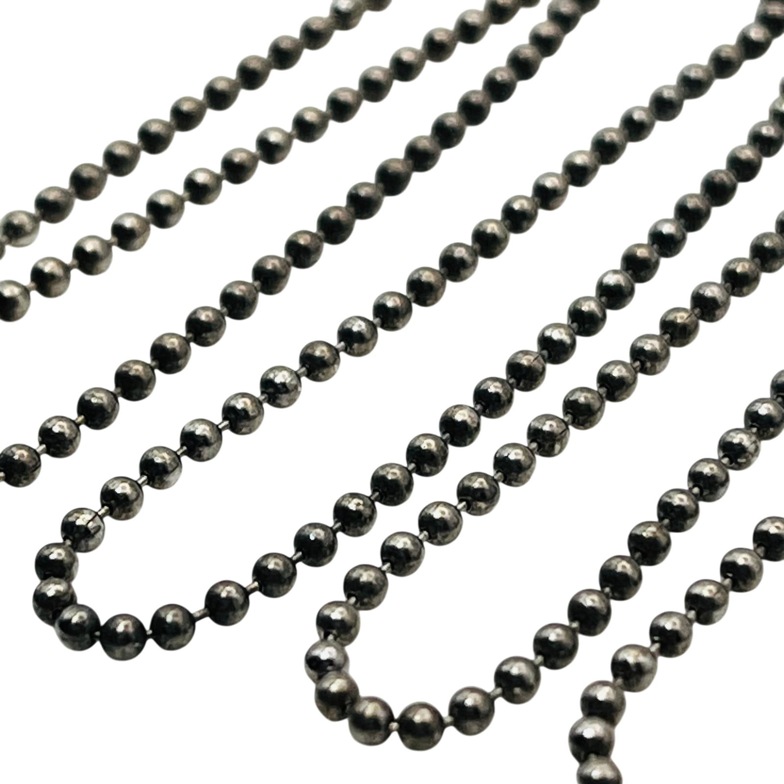 DNT Sterling Beaded Chain Necklace (1 of 4)