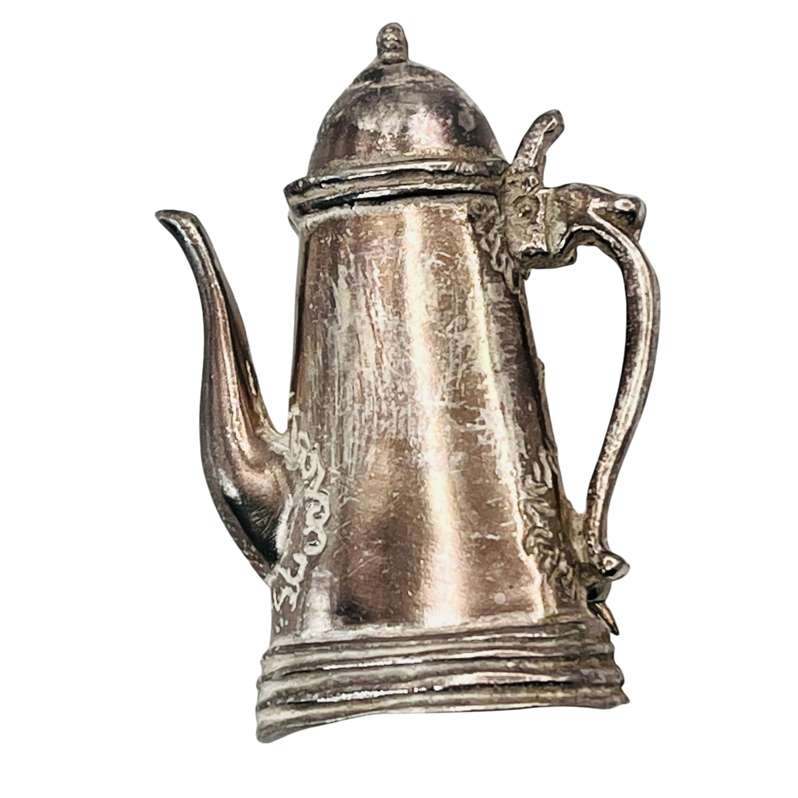 REO Sterling Coffee Pot Brooch (1 of 5)