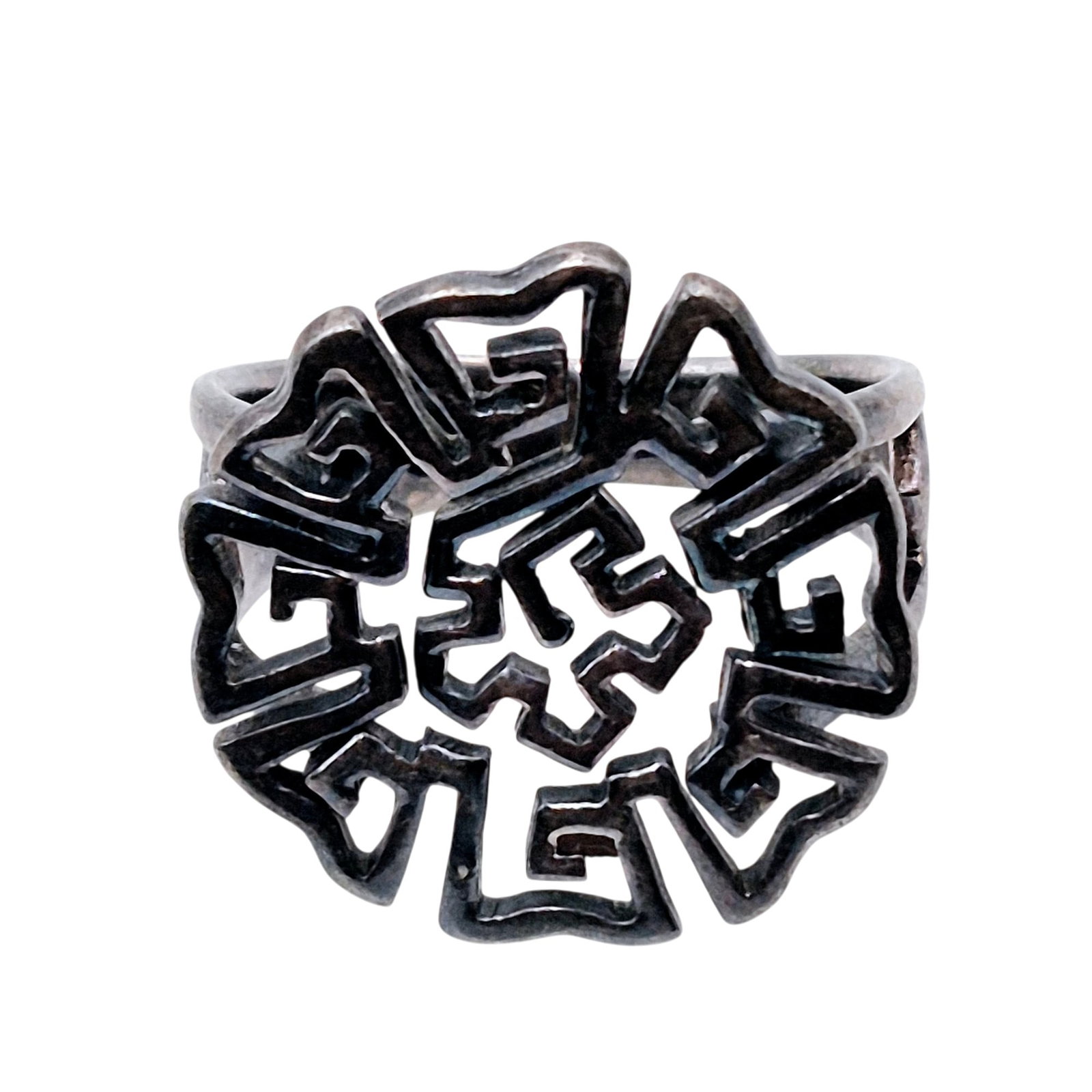 Sterling Signet Ring Size 8 (1 of 6)