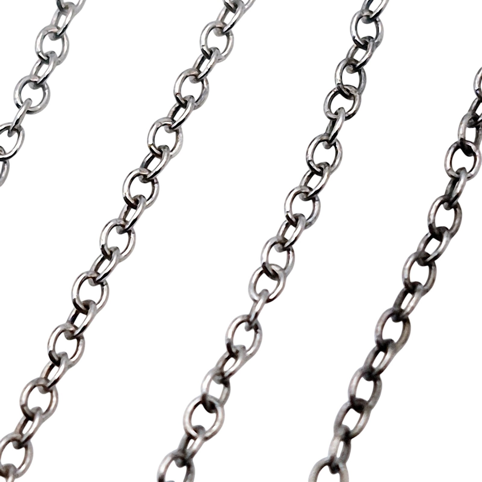 Sterling Cable Chain Necklace (1 of 3)