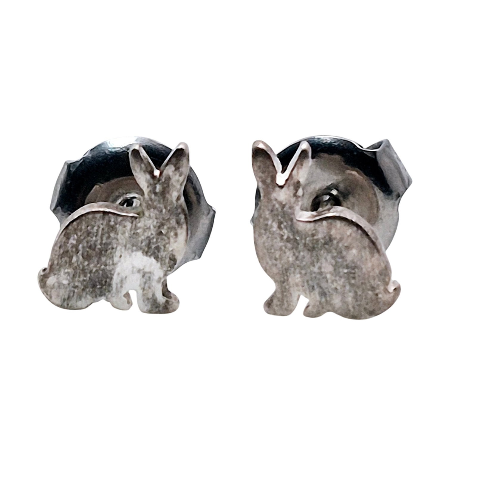 Boma Sterling Rabbit Stud Earring (1 of 5)