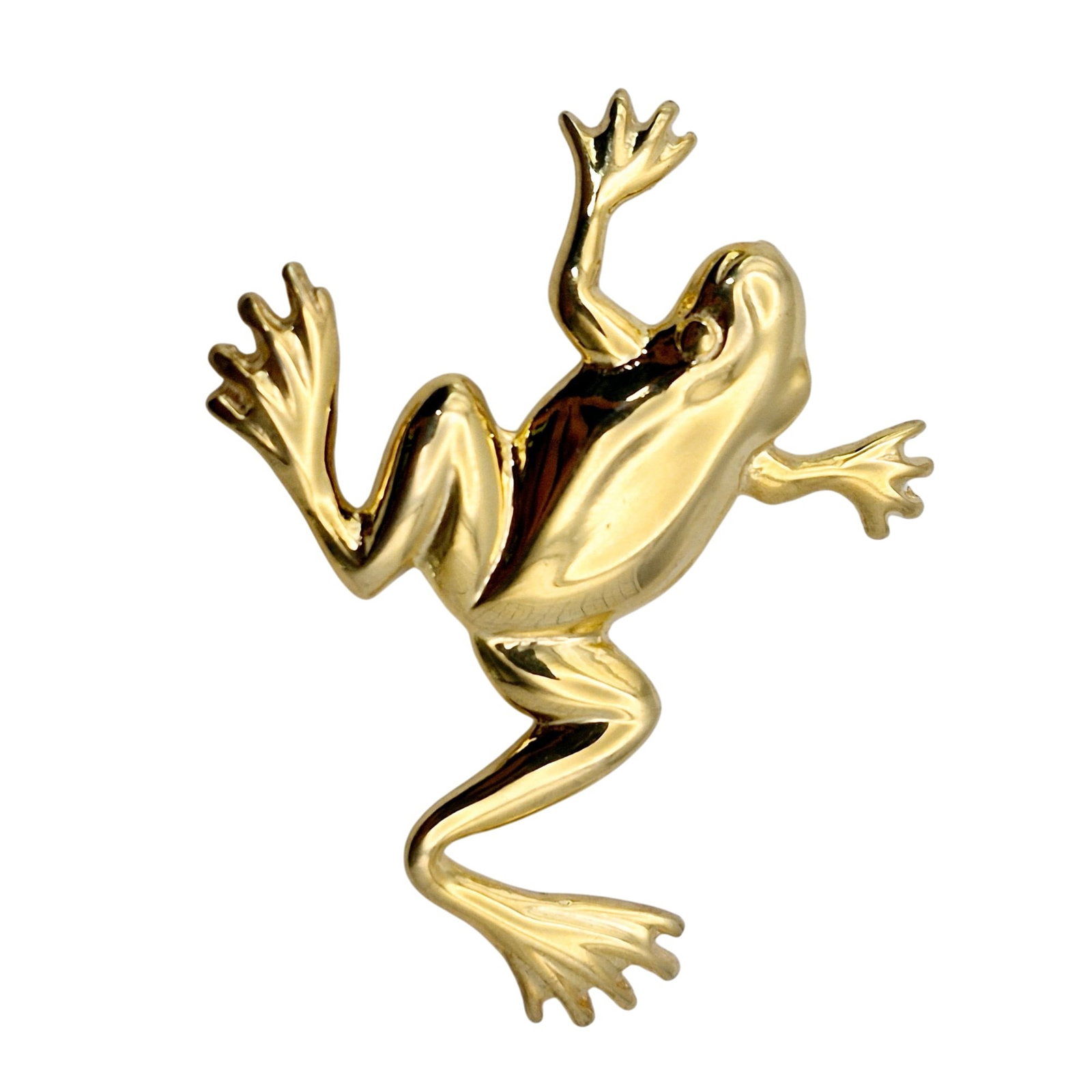 NNG Gold Over Sterling Frog Pendant (1 of 5)