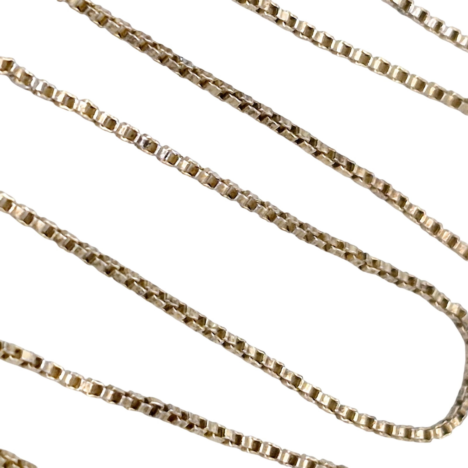 HAN Italy Sterling Box Chain Necklace (1 of 4)