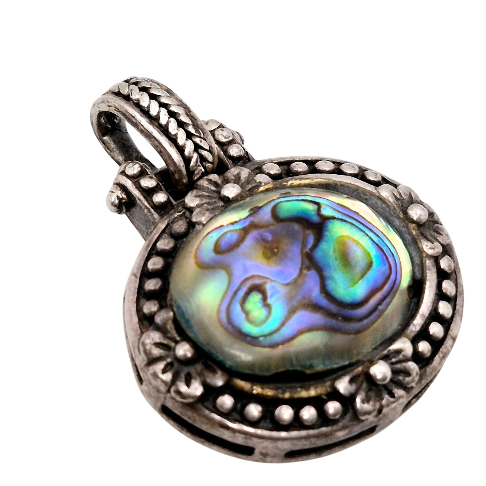 FAS Sterling Abalone Pendant (1 of 5)