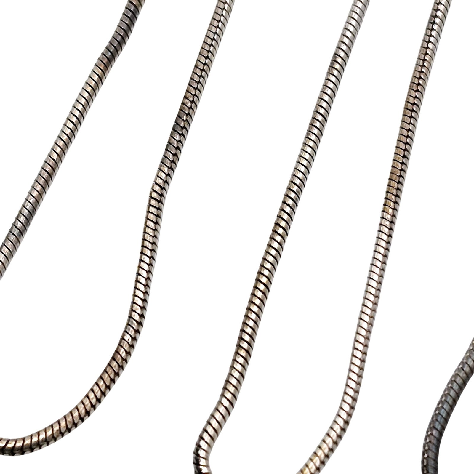 SU Italy Sterling Snake Chain Necklace (1 of 5)