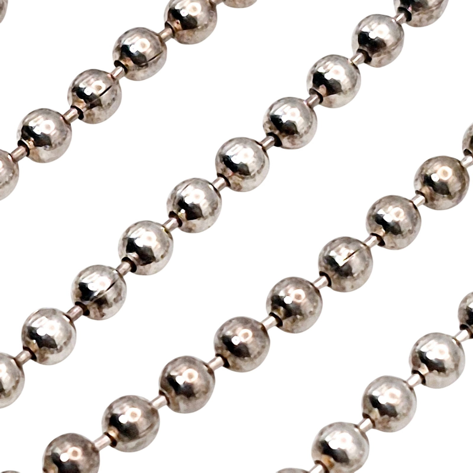 Prex Italy Sterling Beaded Chain Necklace (1 of 5)