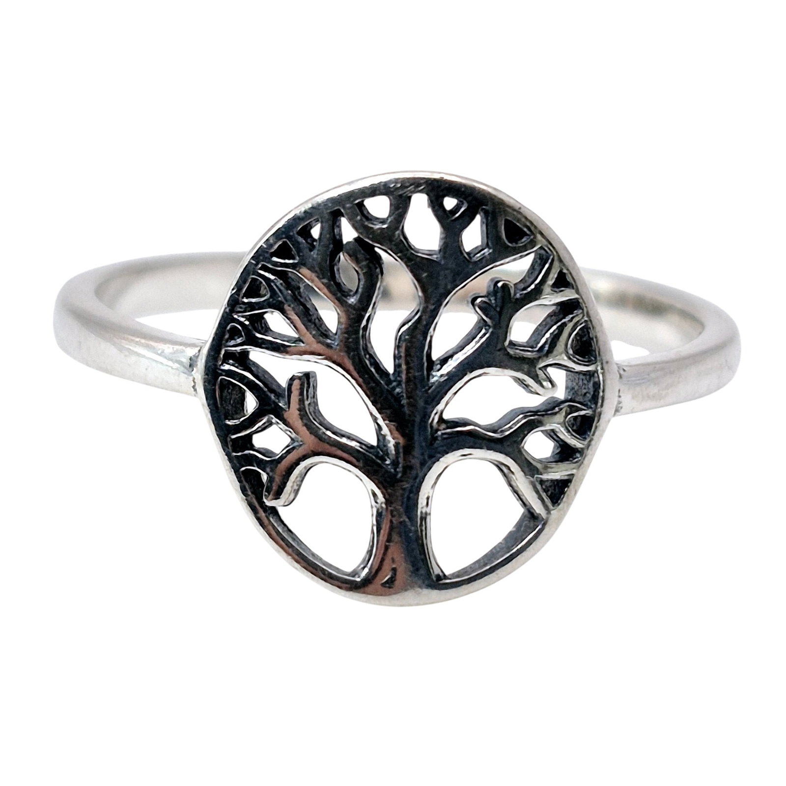 Sterling Tree Statement Ring Size 7 (1 of 6)