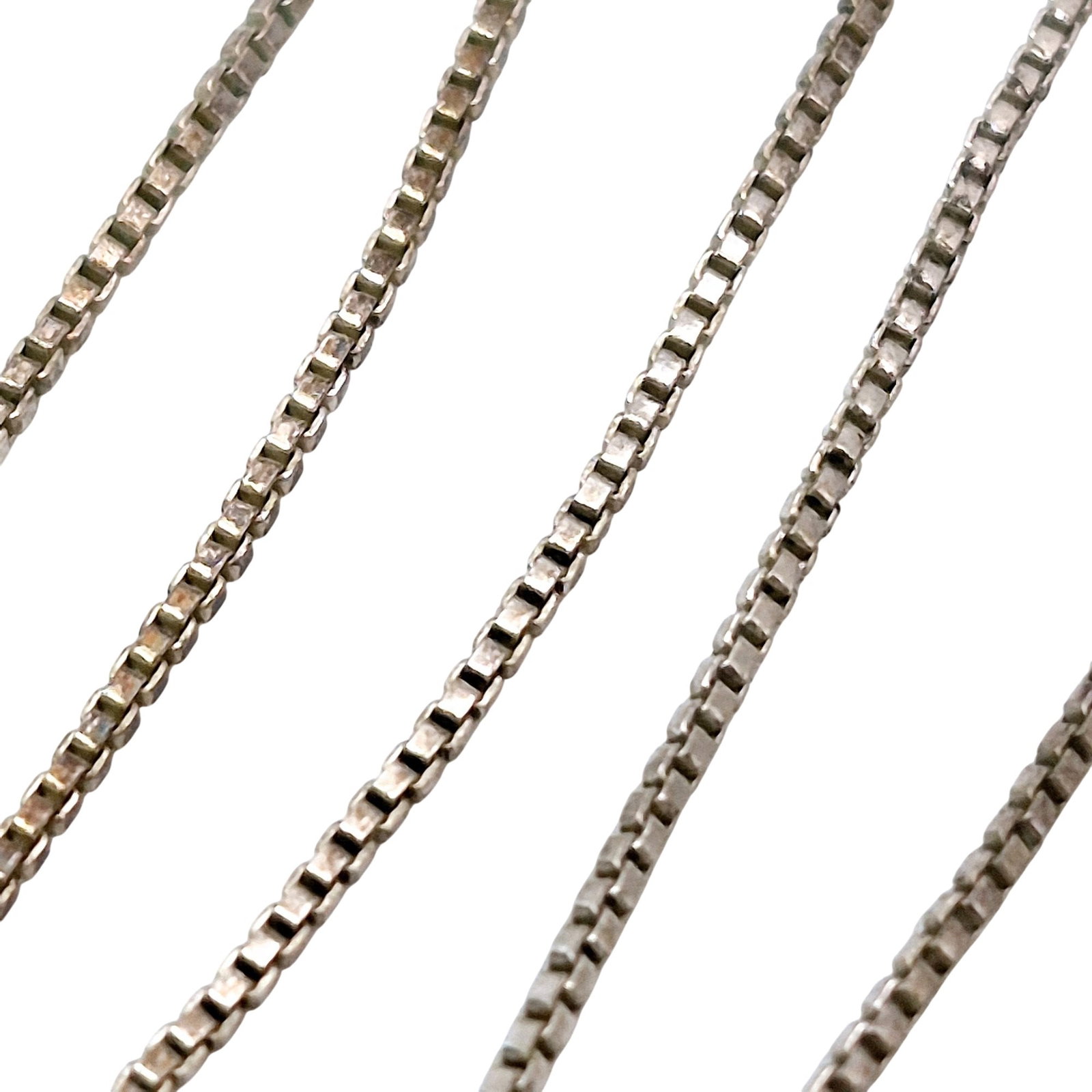 CW Italy Sterling Box Chain Necklace (1 of 5)