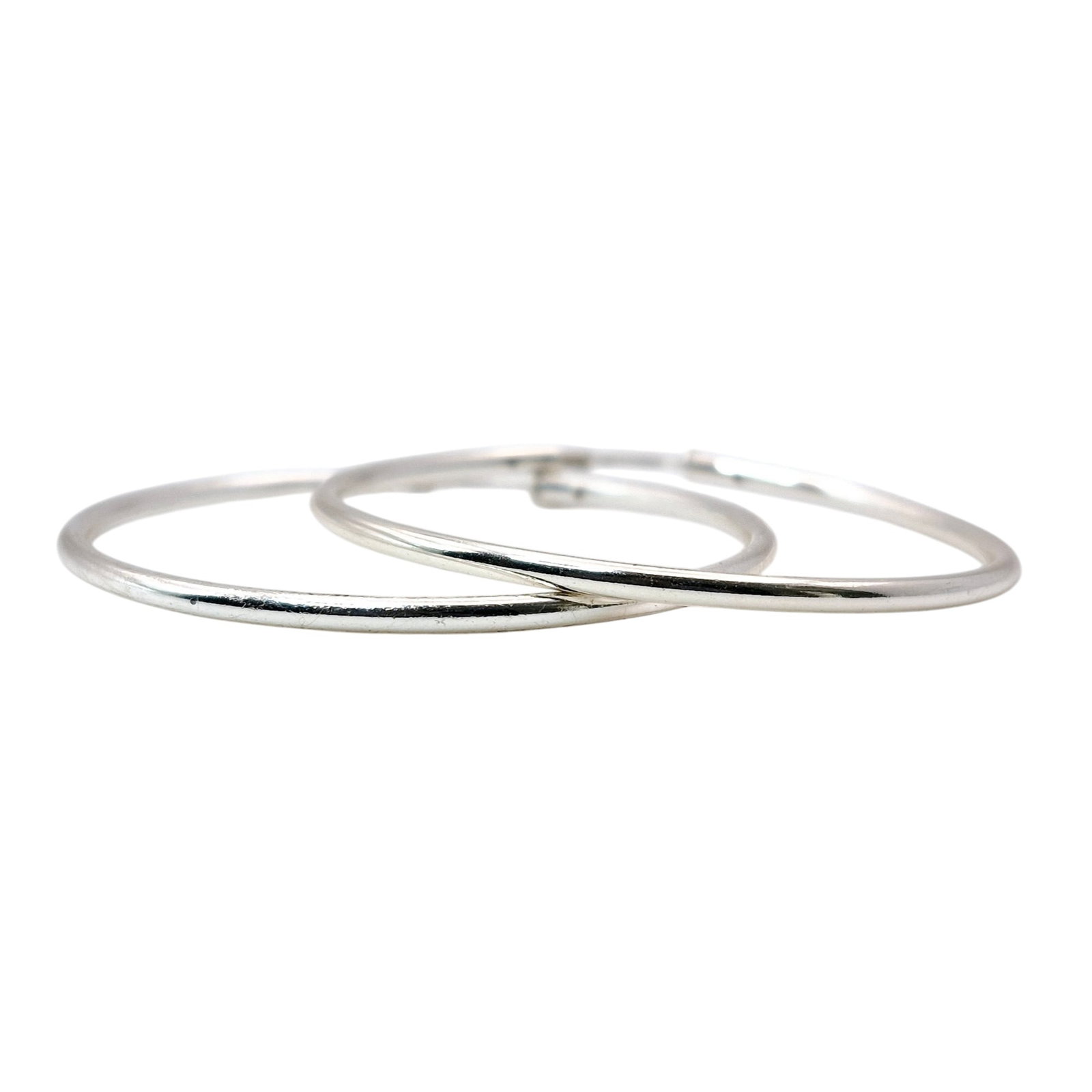 SU Sterling Hoop Earrings (1 of 5)