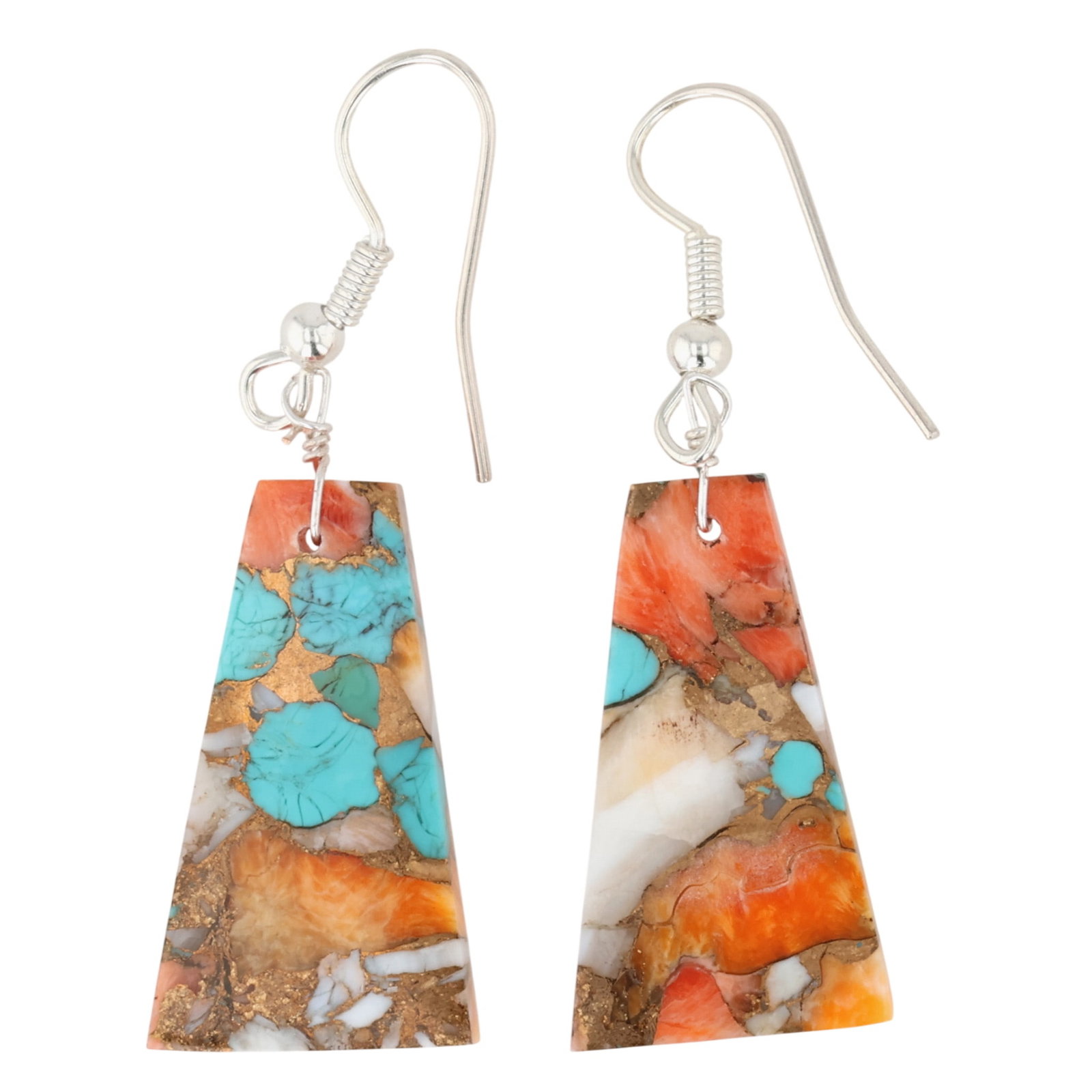 Jameson Pete Navajo Sterling Mohave Earrings (1 of 3)