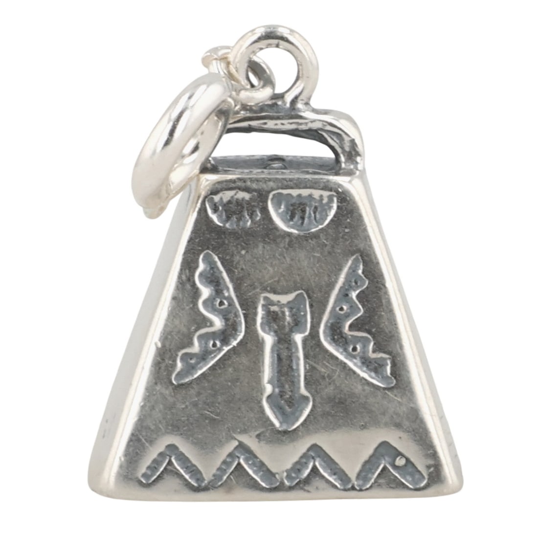 Navajo Sterling Bell Charm (1 of 5)