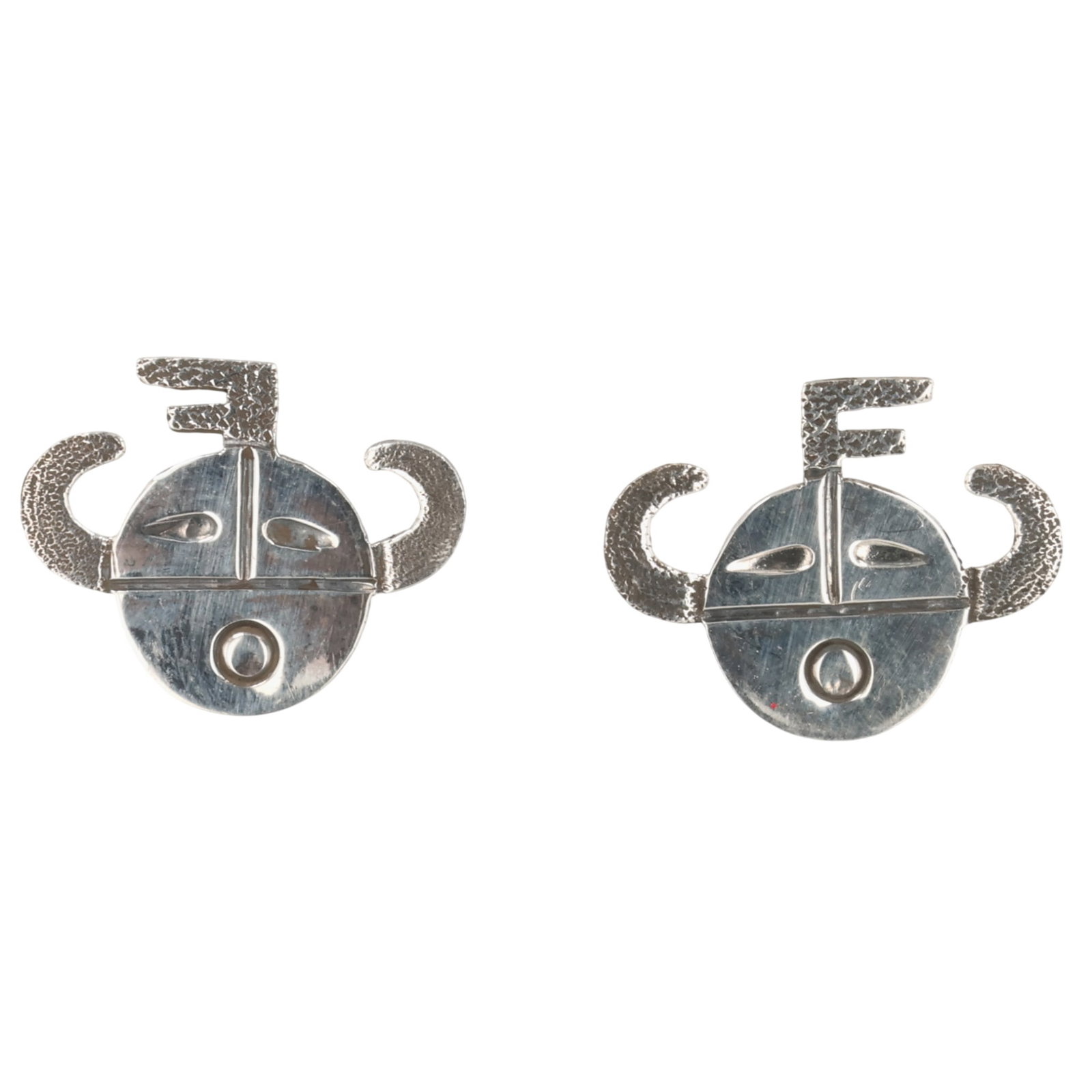 Zandra Tahy Navajo Sterling Sunface Earrings (1 of 4)