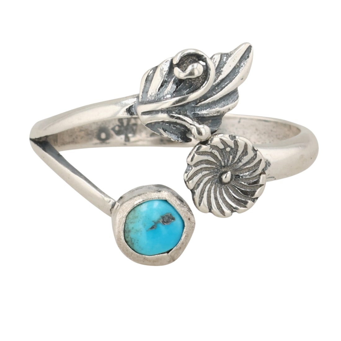 Ronald Lee Navajo Sterling Turquoise Ring Sz 9.5 (1 of 7)