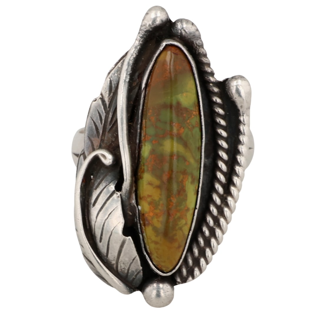 Jameson Lee Navajo Sterling Turquoise Ring Sz 7.5 (1 of 7)