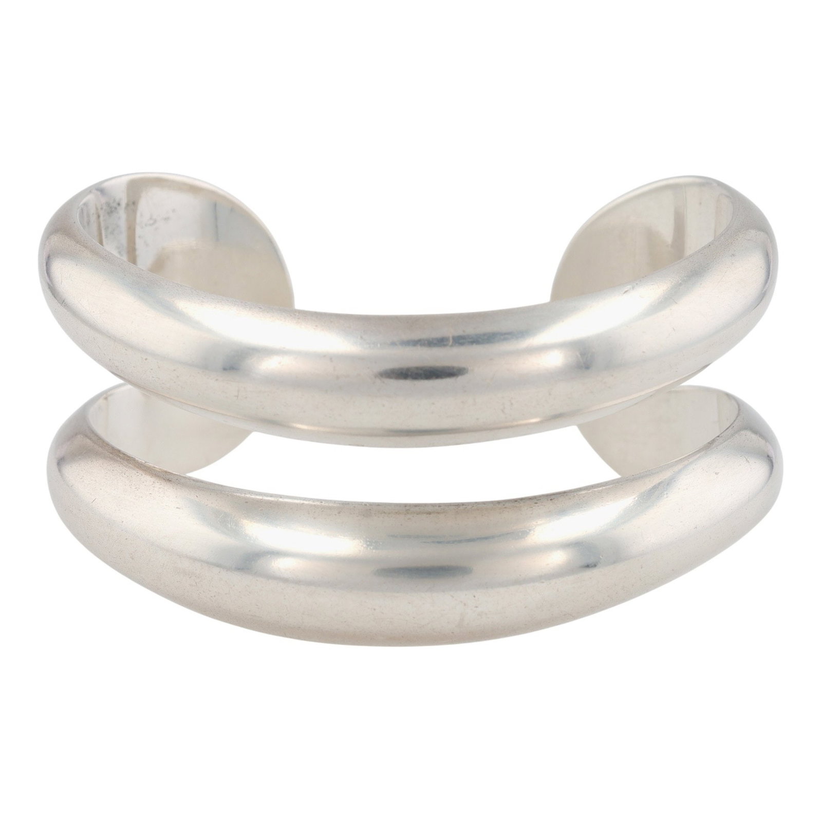 Tiffany & Co. Elsa Peretti Sterling Open Center Cuff Bracelet